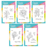 Linda's Floral - Set 1 A6 Stamp & Mask Collection