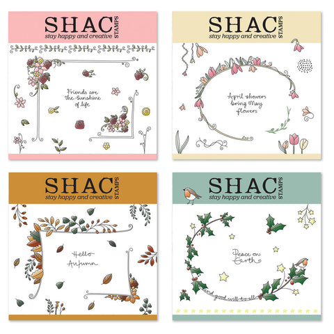 Barbara's SHAC Framers A5 Square Stamp Collection