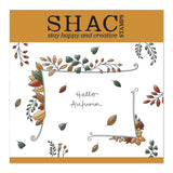 Barbara's SHAC Leafy Framer A5 Square Stamp Set