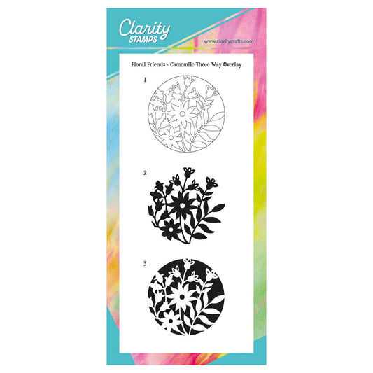 Camomile & Friends - Three Way Overlay A5 Slim Stamp Set