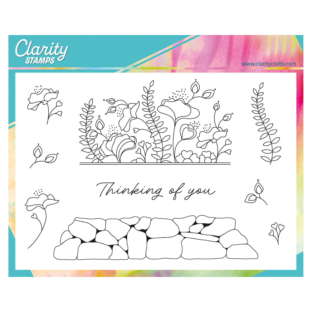 Lizzy & Rockery A6 Stamp & Mask Set