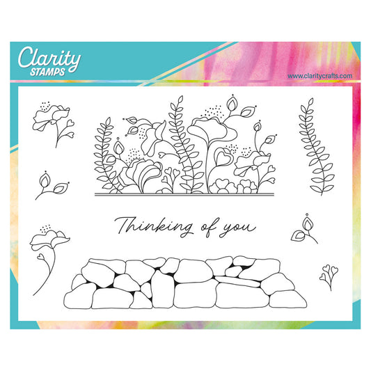 Lizzy & Rockery A6 Stamp & Mask Set