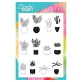 Potted Plants - Set 2 - Cactus A5 Stamp Set