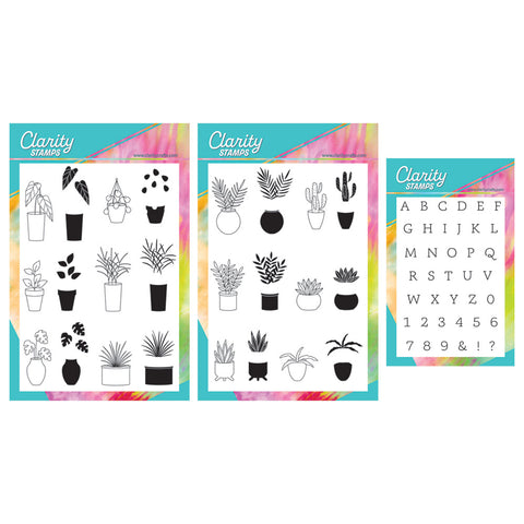 Potted Plants Complete A5 & A6 Stamp Collection