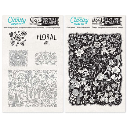 Florals - Wall - Mixed Impressions A5 Stamp Set