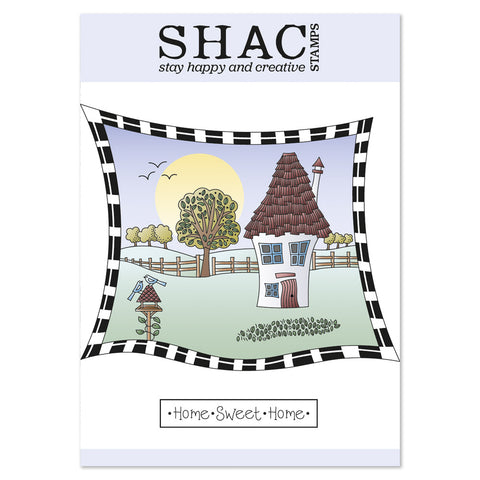 SHAC The House That Barb Built A5 Stamp & Mask Set