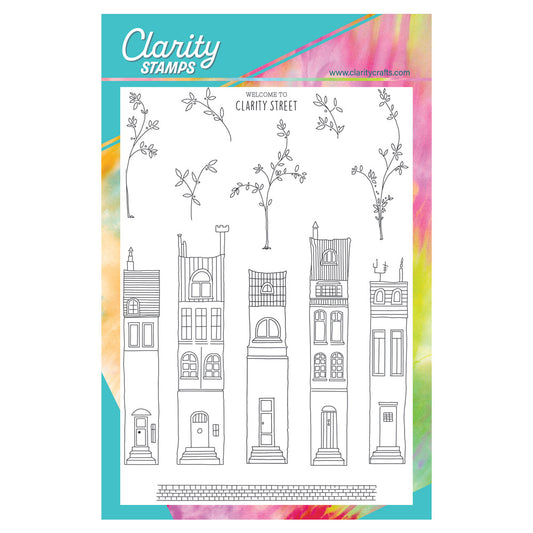Clarity Street A5 Stamp & Mask Set