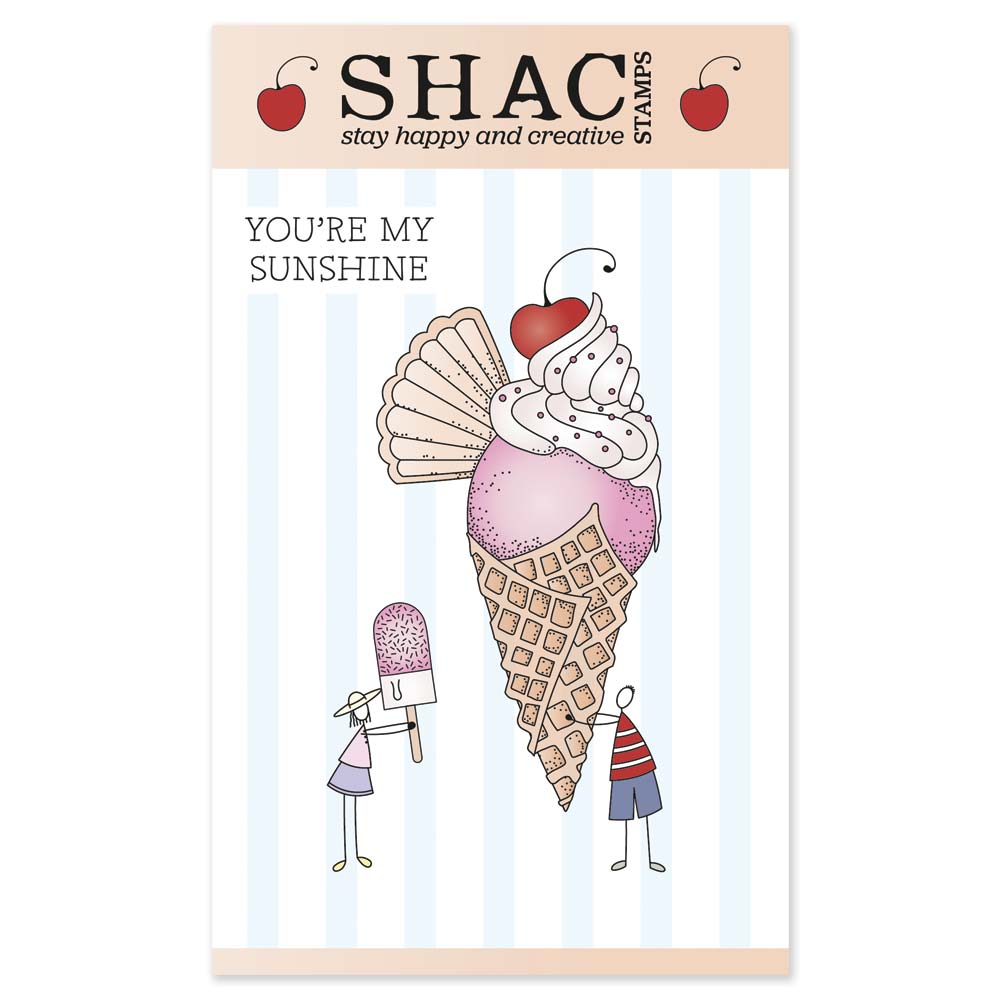 Barbara's SHAC Ice Cream A6 Stamp & Mask Set