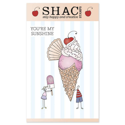 Barbara's SHAC Ice Cream A6 Stamp & Mask Set