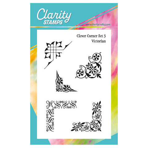 Clever Corners Set 3 - Victorian A6 Stamp Set