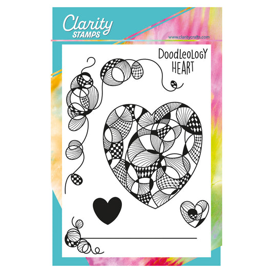 Doodleology Heart - Elements A5 Stamp Set