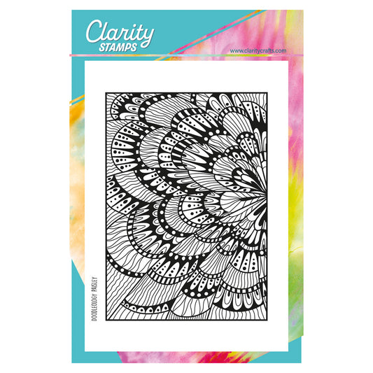 Doodleology Paisley - Texture Mat A5 Stamp Set
