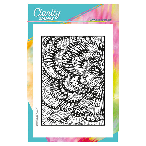 Cherry's Doodleology Paisley - Texture Mat A5 Stamp Set