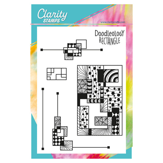 Doodleology Rectangle - Elements A5 Stamp Set
