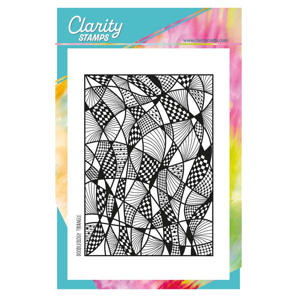 Doodleology Triangle - Texture Mat A5 Stamp Set