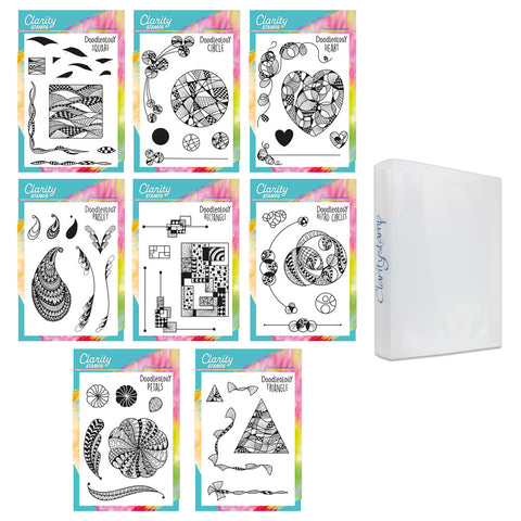 Cherry's Doodleology Elements A5 Stamp & Folder Collection