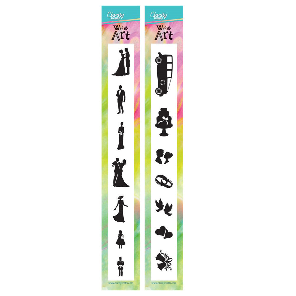 Wee Wedding Stamp Duo