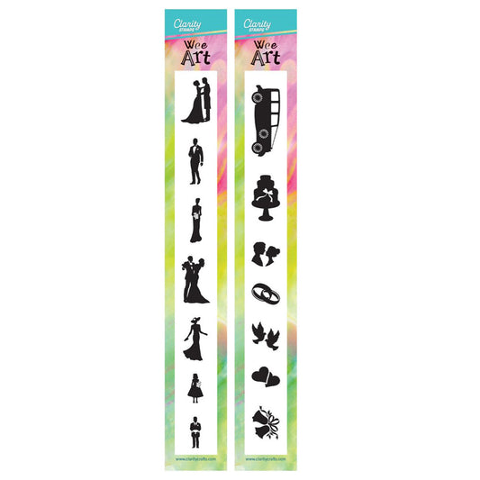 Wee Wedding Stamp Duo