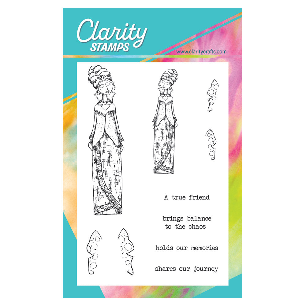 Alice - Friends, Sisters & Angels A6 Stamp & Mask Set