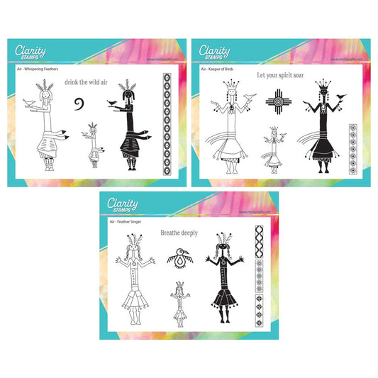 Hopi Dancers - Air A6 Stamp Trio