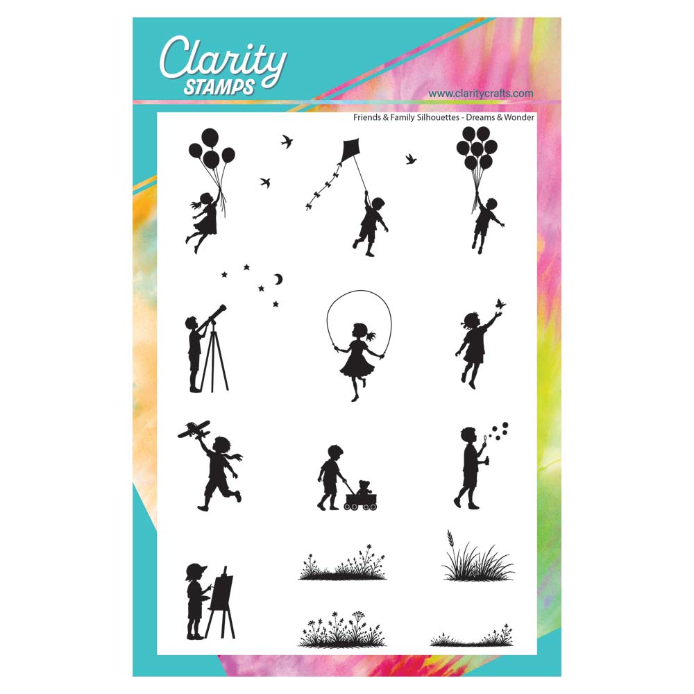 Friends & Family Silhouettes - Dream & Wonder A5 Stamp Set