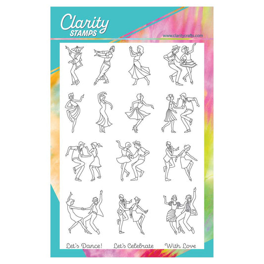 The Joy of Dance A5 Stamp Set