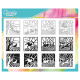 Seashore - Three Way Overlay A4 Stamp Set