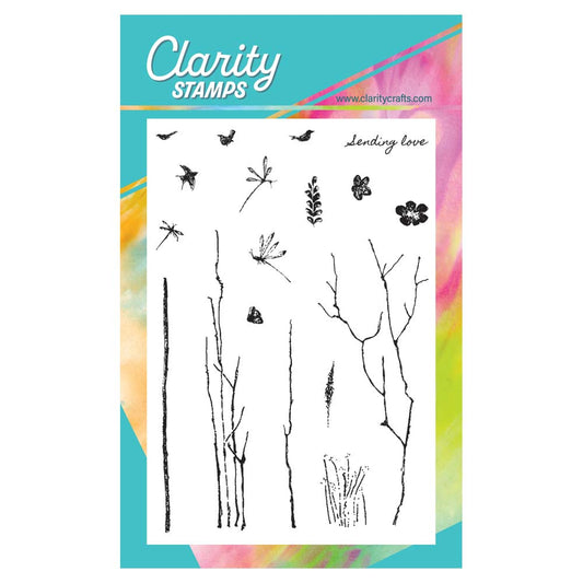 Barbara's Bijou Branches, Twigs & Sprigs A6 Stamp Set