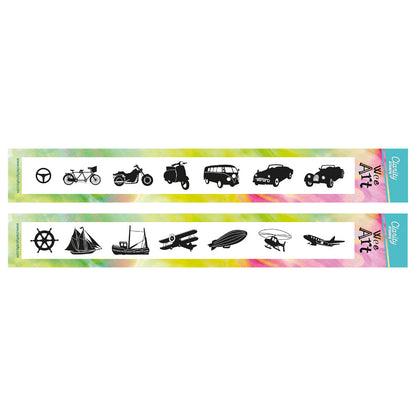 Wee Transport Stamp Duo