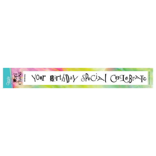 Word Chain 03 - Birthday Stamp Set