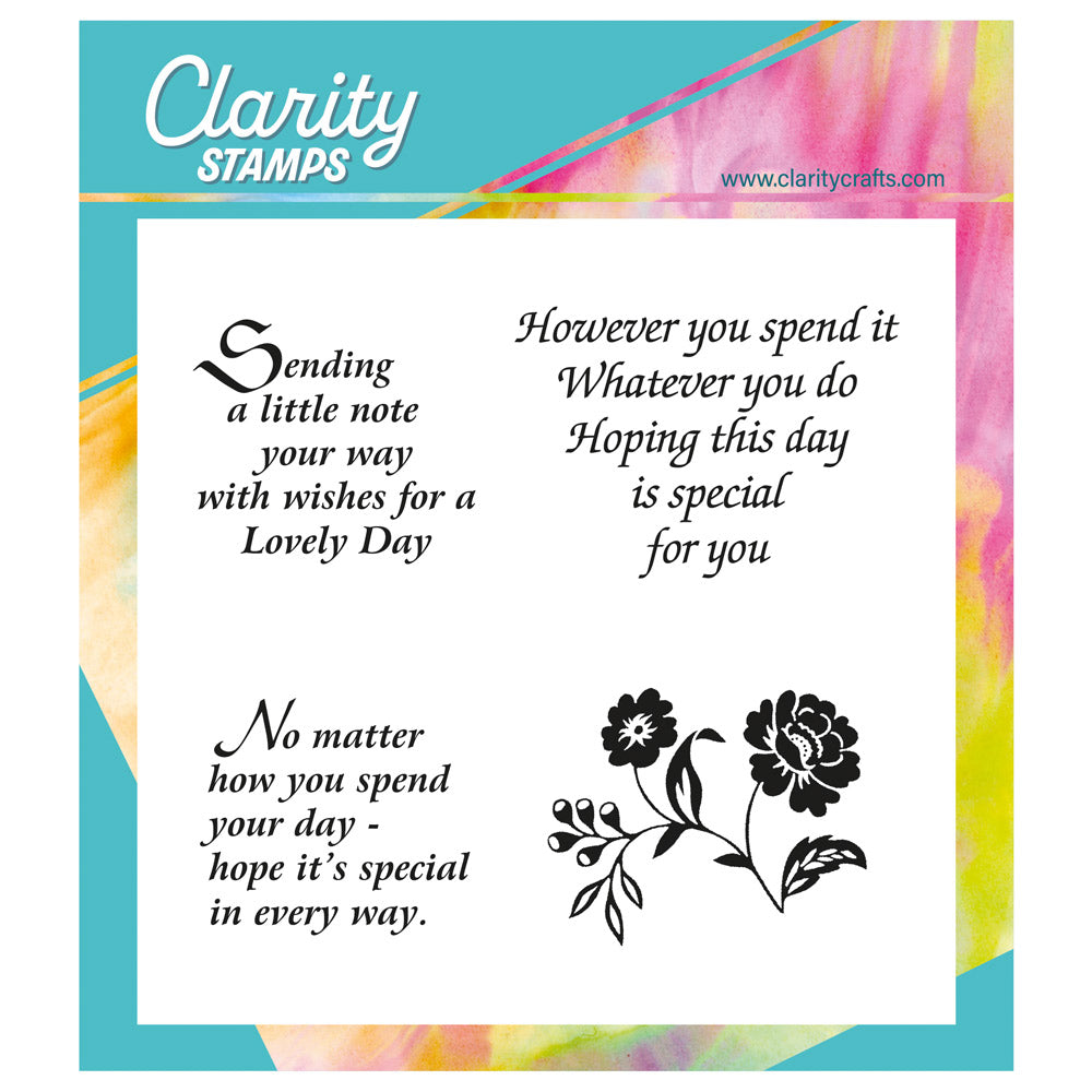 Clarity Stamps Groovi-Platte „Tina‘s Kleine Henna-Ecken“ – Quadratisch, 104x104 Mm