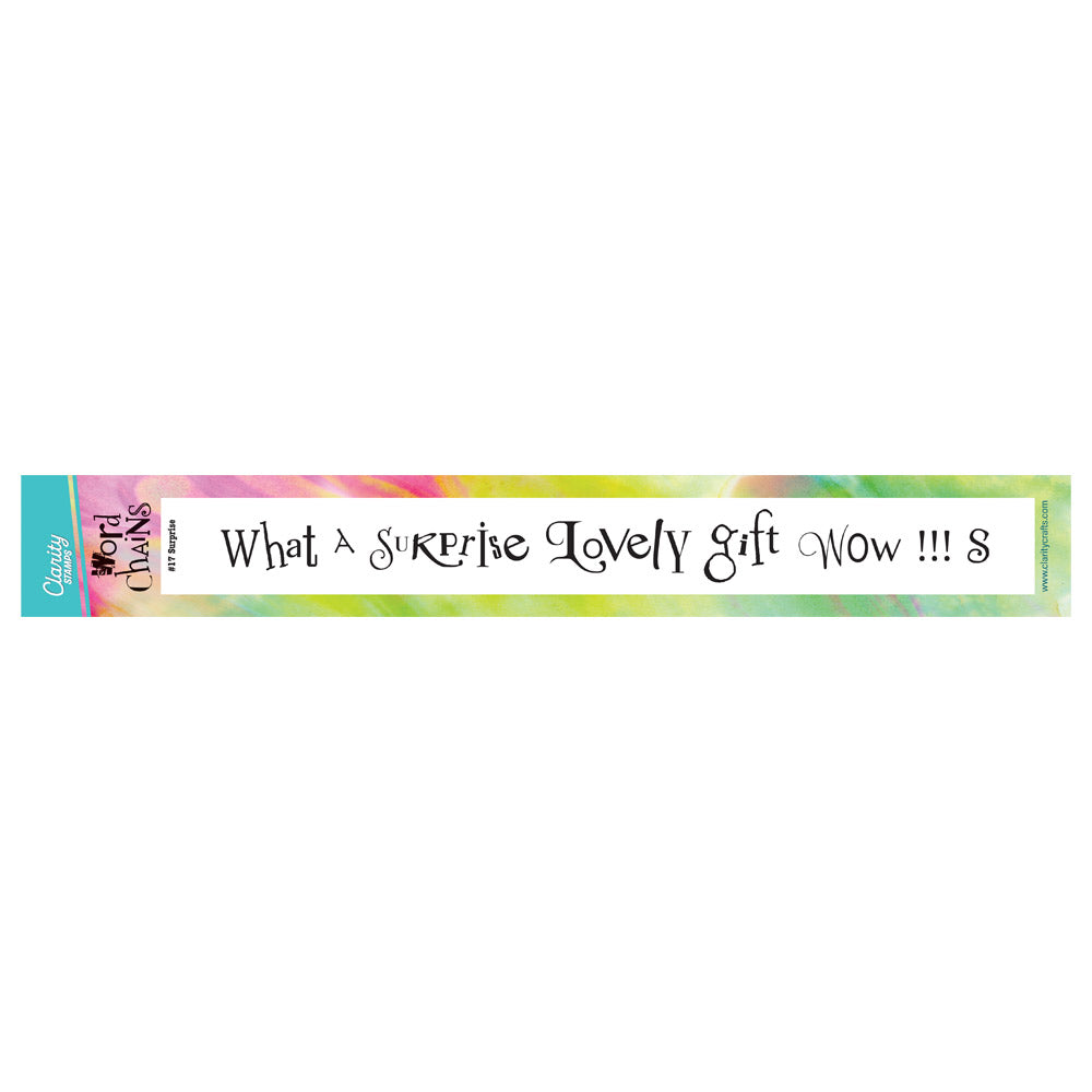 Word Chain 17 - Surprise Stamp Set