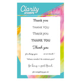 Occasion Sentiments - Thank You A6 Stamp Set