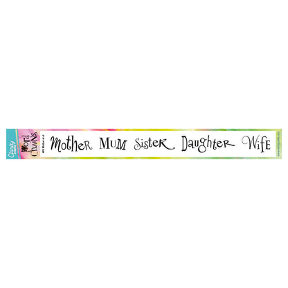Word Chain 26 - Mother et al Stamp Set