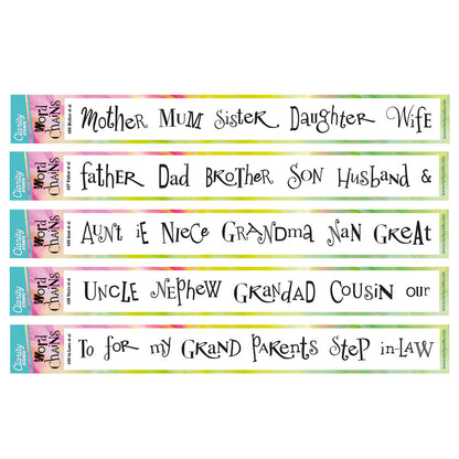 Word Chains 26-30 Stamp Collection