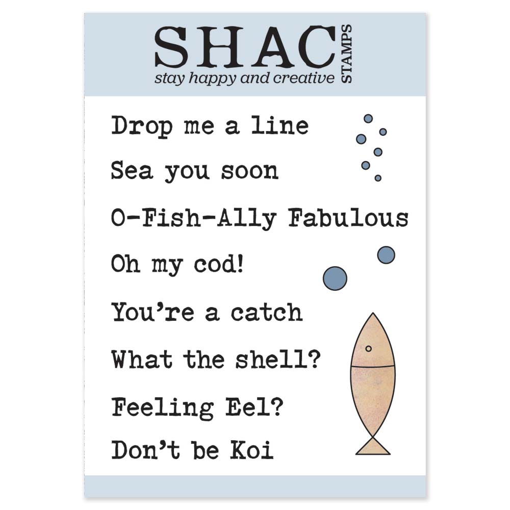 Barbara's SHAC Drop Me a Line A7 Stamp Set