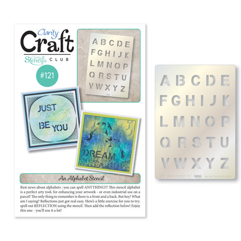 New Design Stencil Club Back Issue - 121 - Alphabet