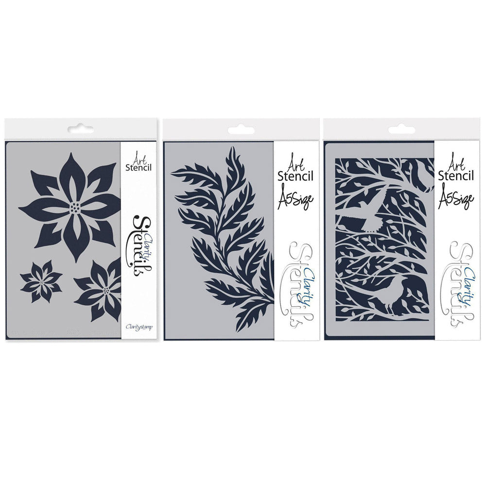 Deborah's Favourites A5 Stencil Trio