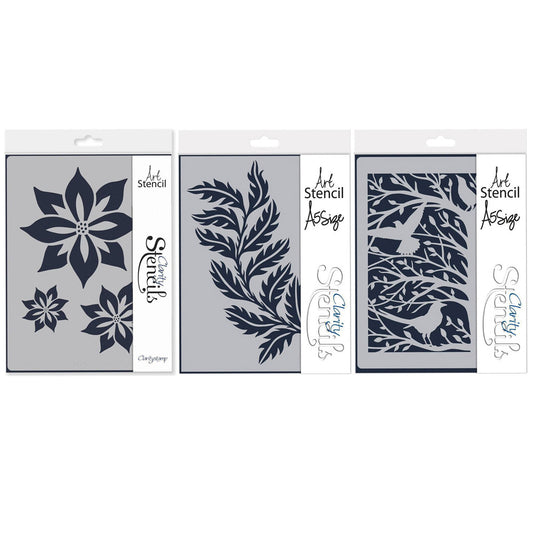 Deborah's Favourites A5 Stencil Trio