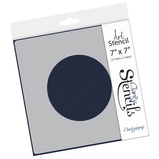 Circle Frame 7" x 7" Stencil