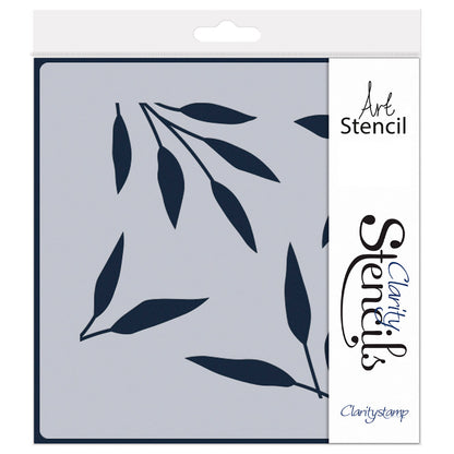 Leafy Overlay 7" x 7" Stencil Trio