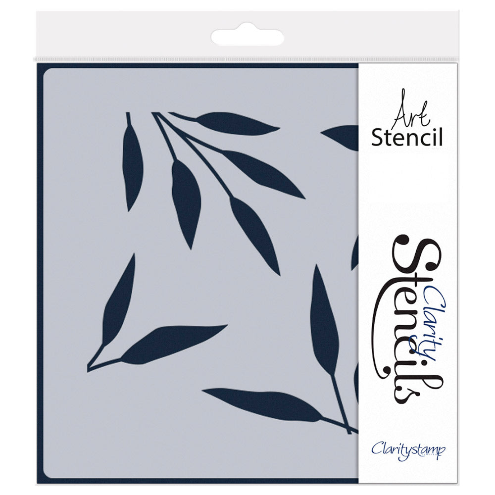 Leafy Overlay & Woowah 7" x 7" Stencil Collection