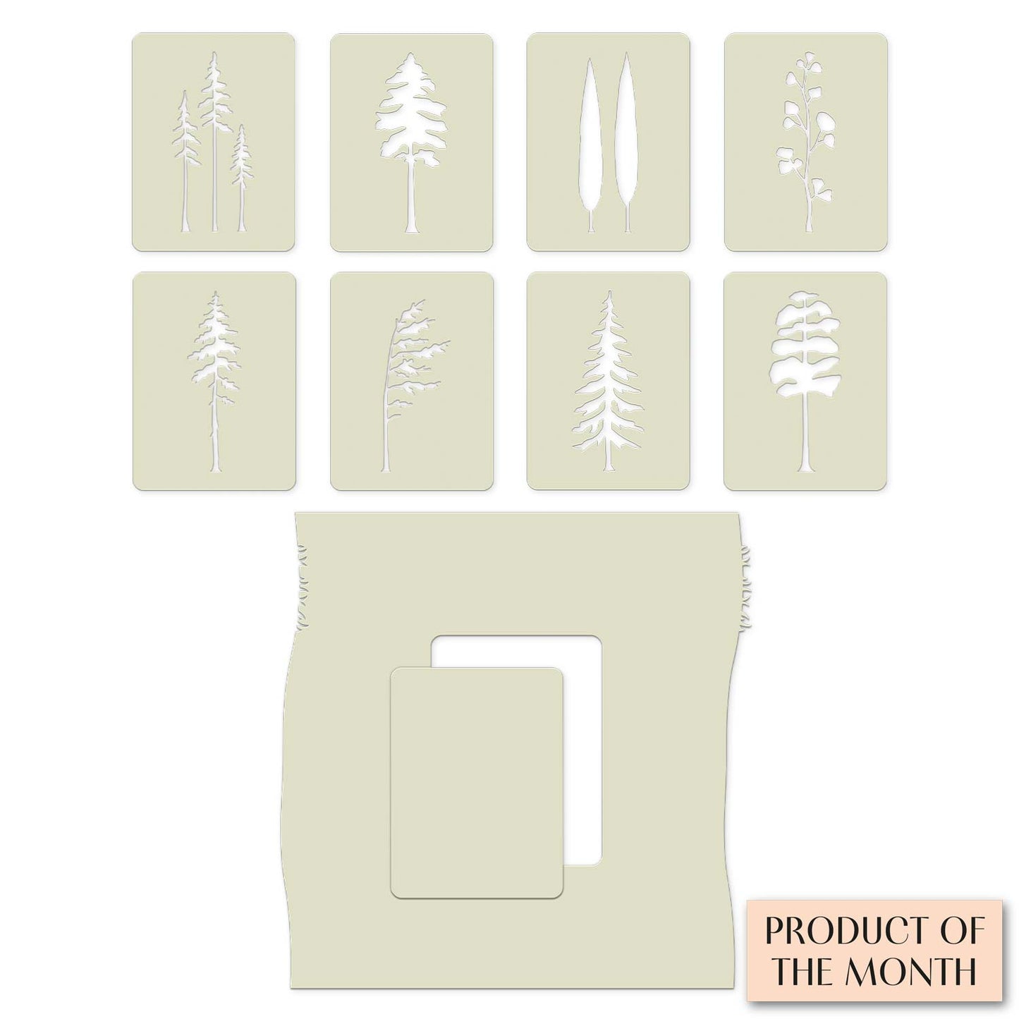 Wee Tree Stencil Collection