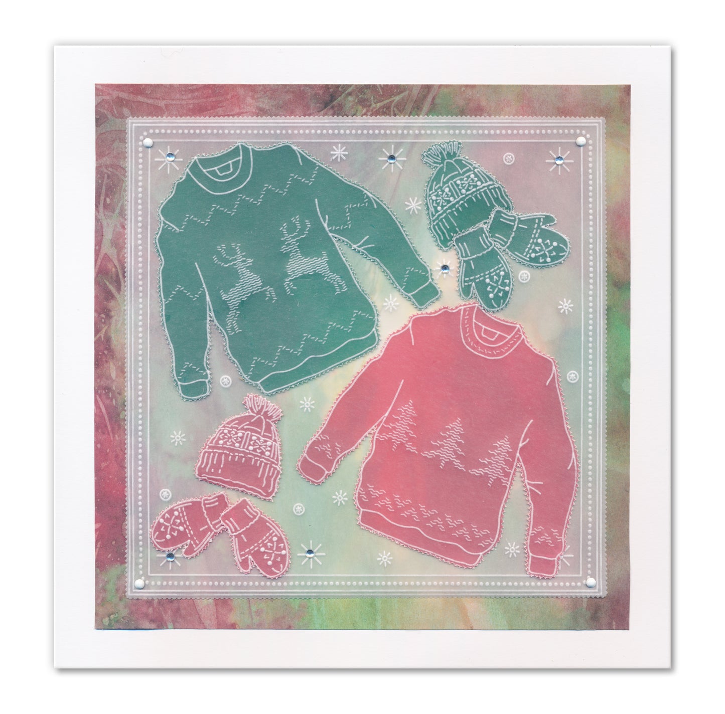 Jim's Christmas Jumper A5 Groovi Plate