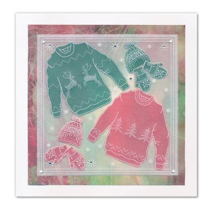 Jim's Christmas Jumper A5 Groovi Plate