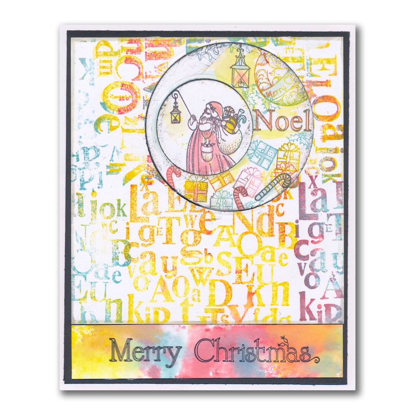 Linda's Father Christmas - Christmas Compendium A6 Stamp Set