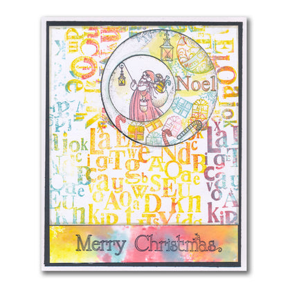 Linda's Father Christmas - Christmas Compendium A6 Stamp Set
