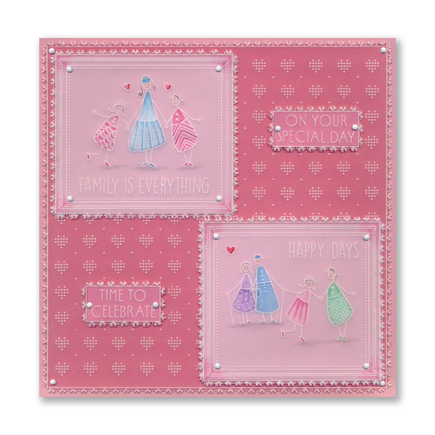 Picture This: Triangle People Set 1 & 2 A4 Groovi Plate Duo