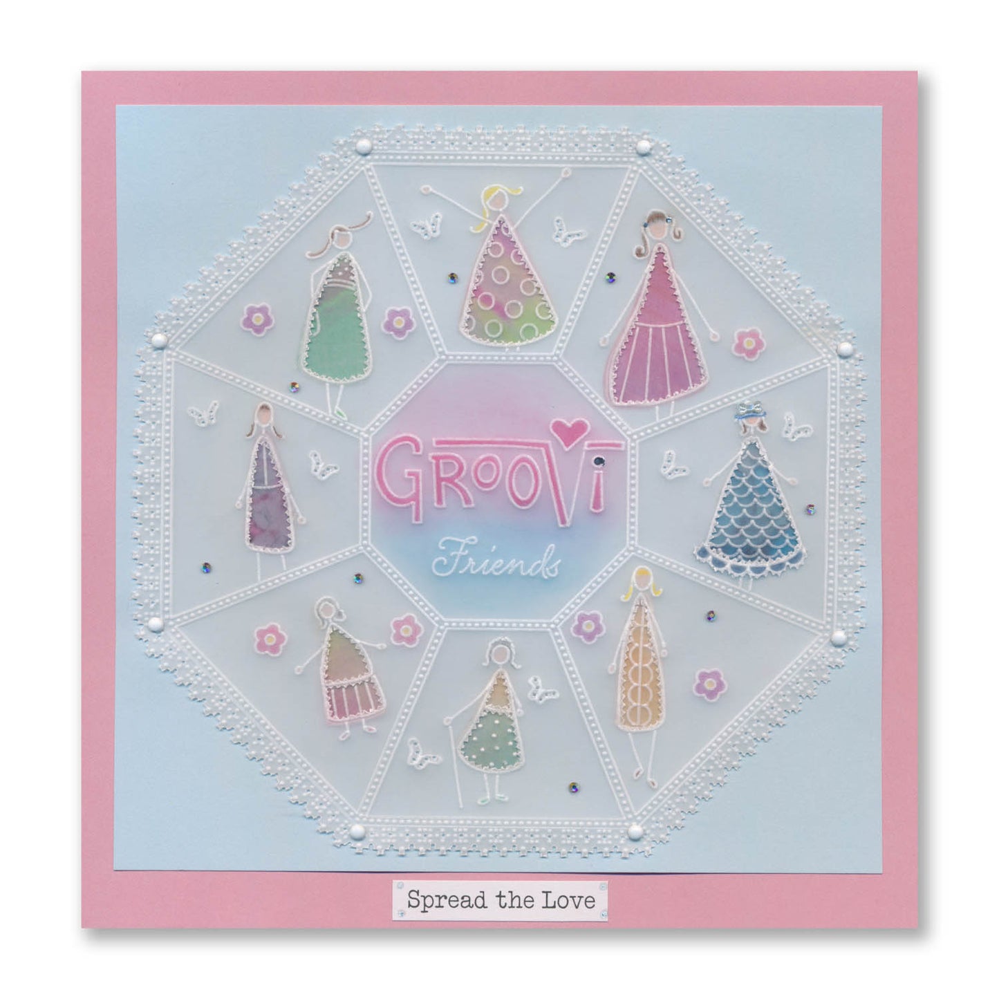 Picture This: Triangle People Set 1 & 2 A4 Groovi Plate Duo