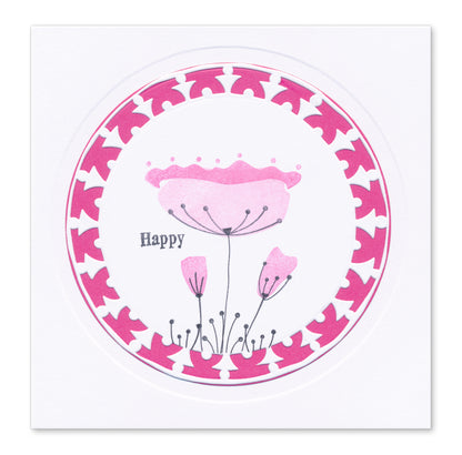 Barbara's Build a Bloom - Botanicals Set 1 A6 Stamp Set